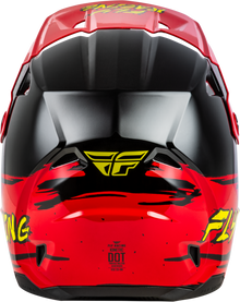 Youth Kinetic Surge Helmet Black/Red/Yellow Ym