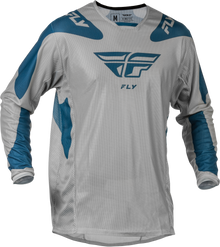 Kinetic Mesh Sym Jersey Grey/Blue Xl