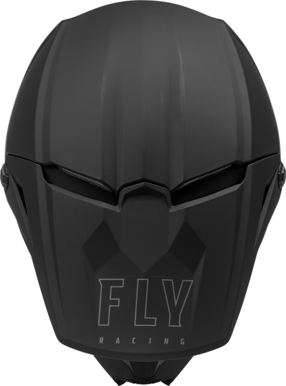 Youth Kinetic Lite Helmet Solid Matte Black Ys