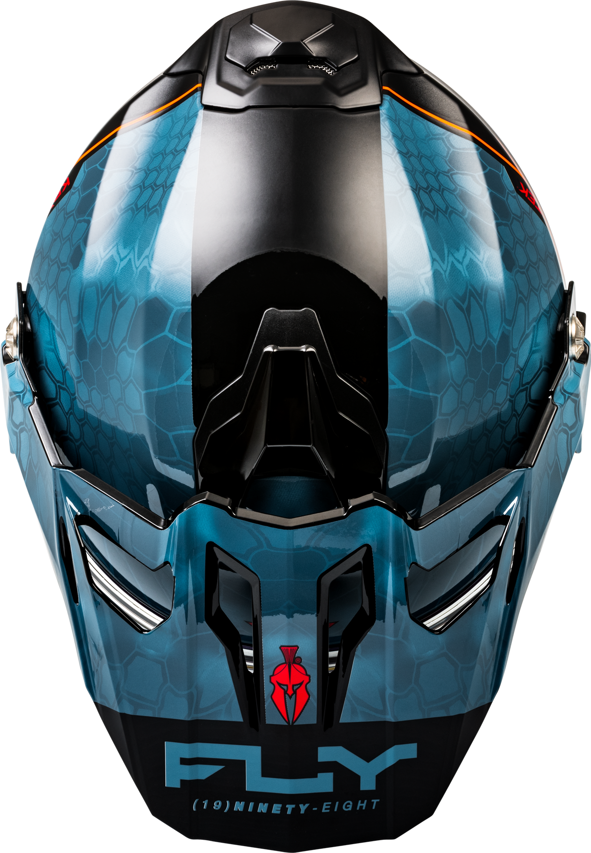 Trekker Cw Conceal Helmet Dual Shld Slate/Black/Red Xl