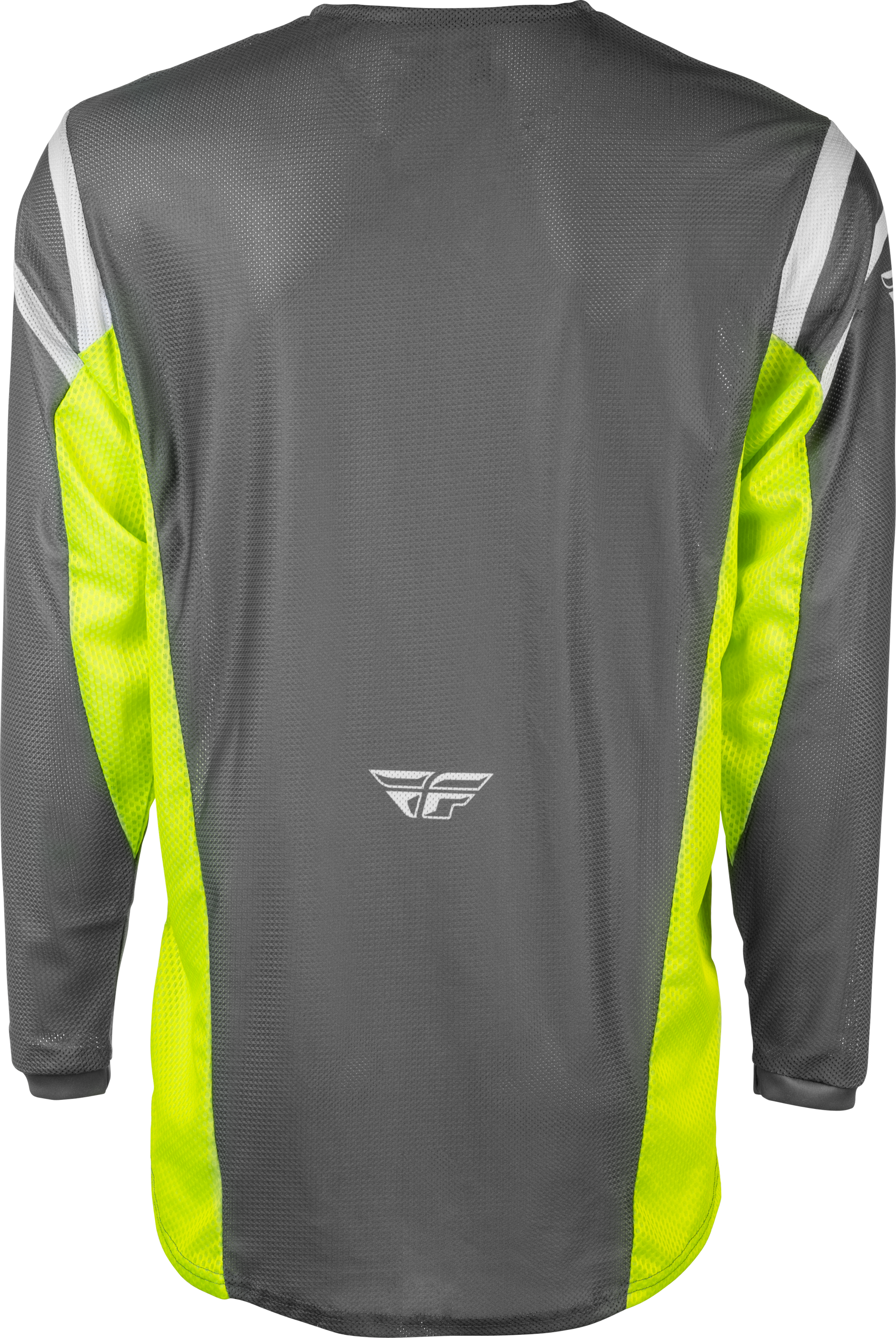 Kinetic Mesh Center Jersey Grey/White/Hi Vis Lg