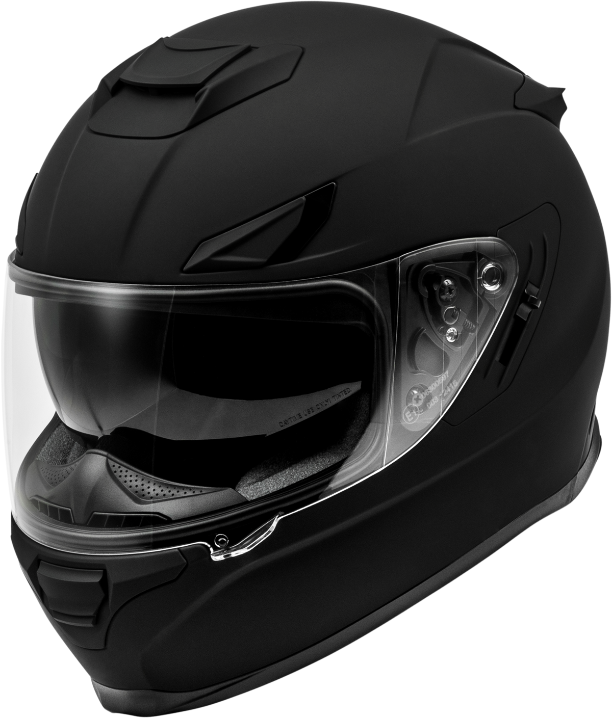 Sentinel Solid Helmet Matte Black Lg