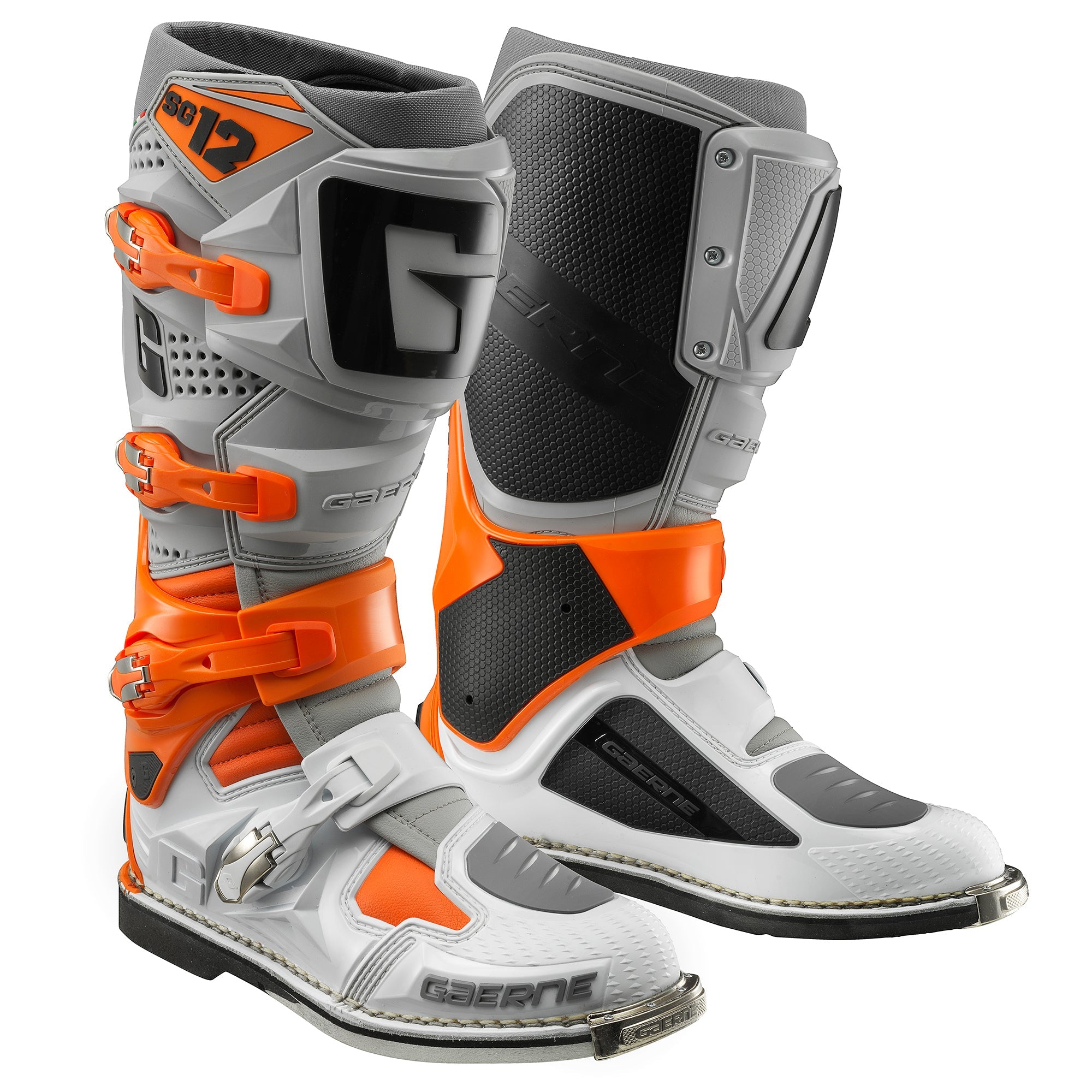 Sg 12 Boots Orange/Grey/White