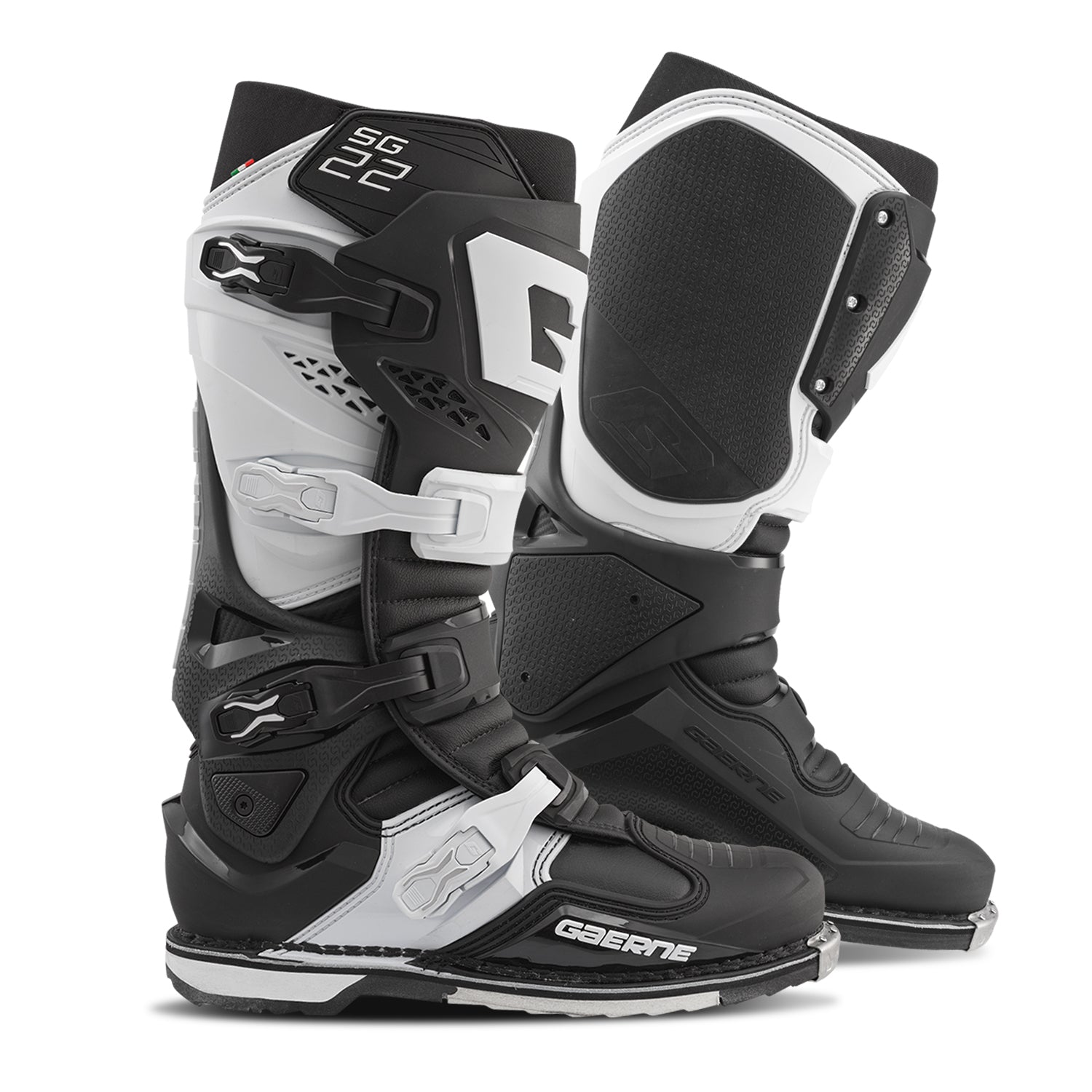 Sg22 Boots Black/White Sz 8