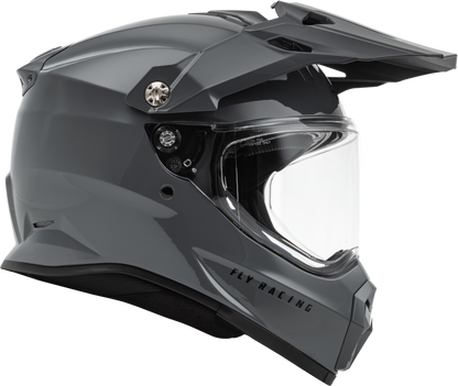 Trekker Solid Helmet Grey Xs