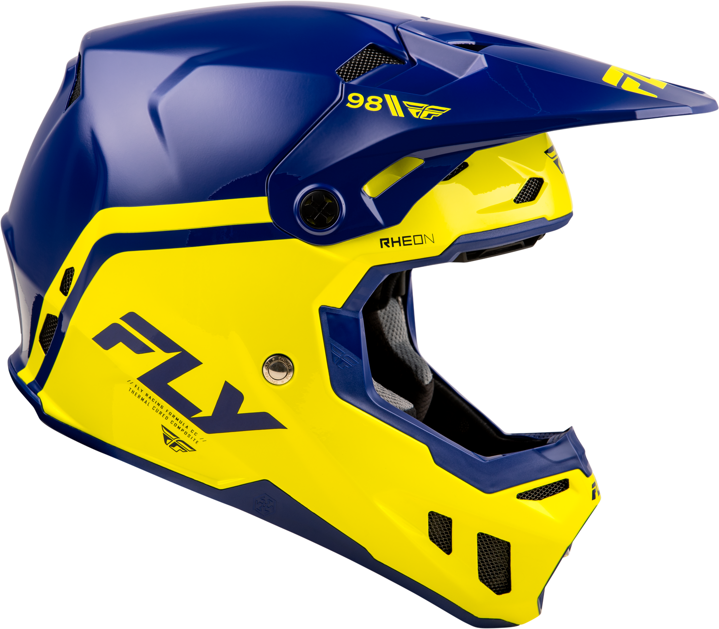 Formula Cc Objective Helmet Navy/Yellow Md