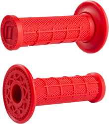Mini Mx Half Waffle Grips Red