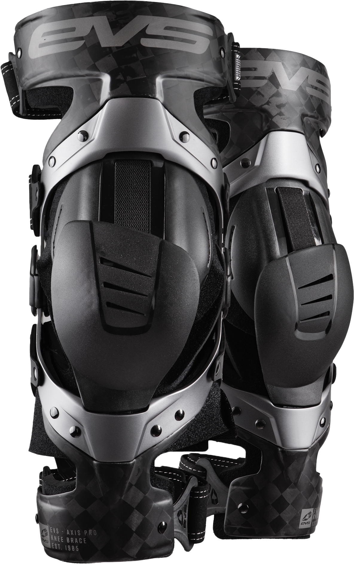 Axis Pro Knee Brace Pair Black/Grey Sm