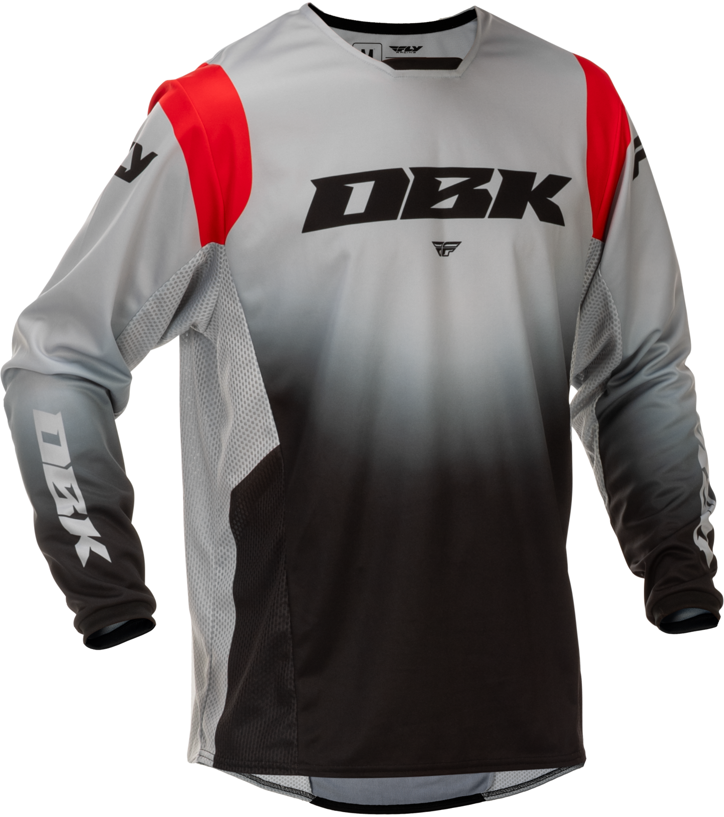 Kinetic Dbk Jersey Grey/Black/Red Lg