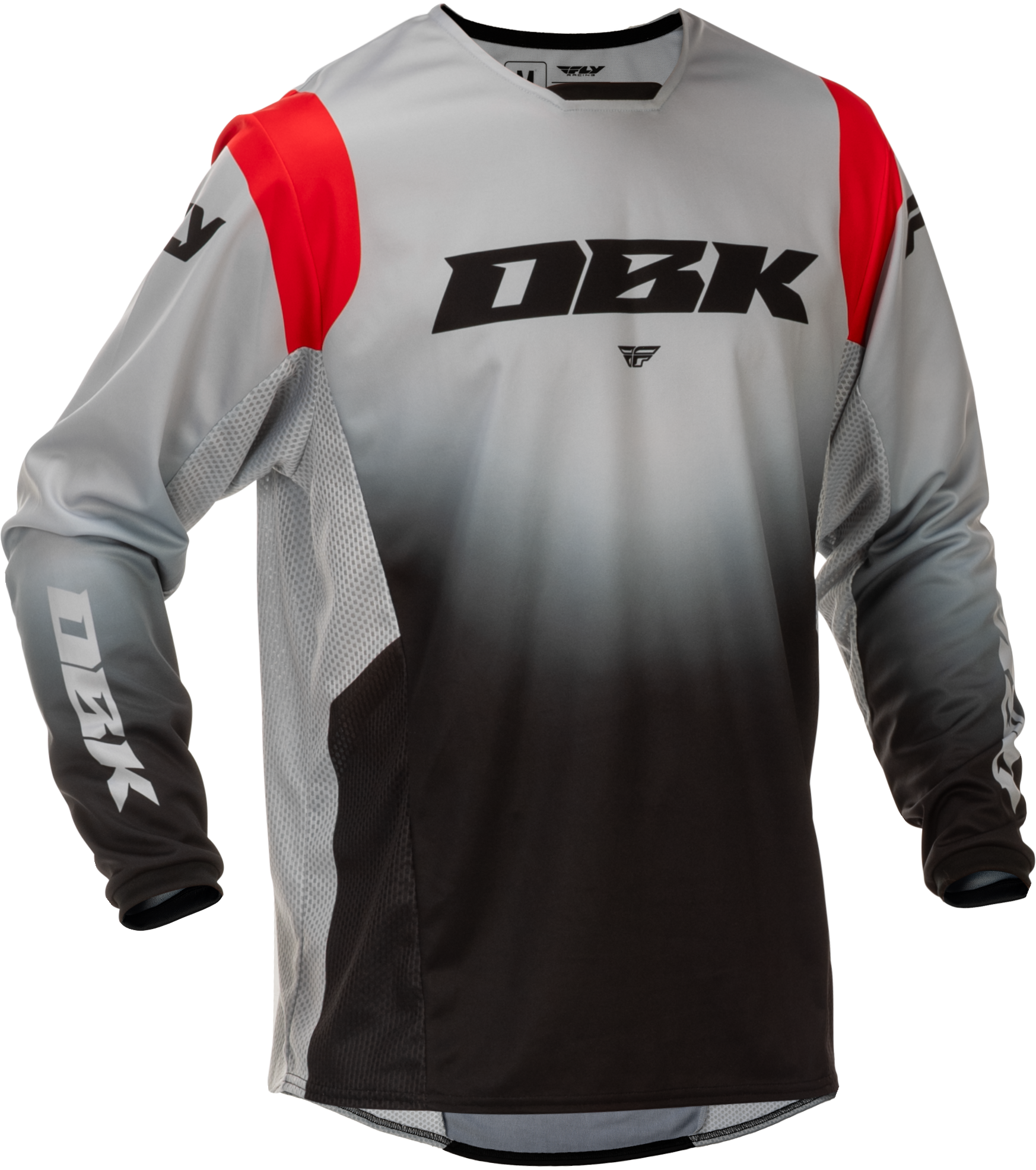 Kinetic Dbk Jersey Grey/Black/Red Lg