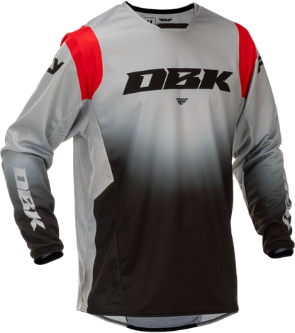 Kinetic Dbk Jersey Grey/Black/Red Lg