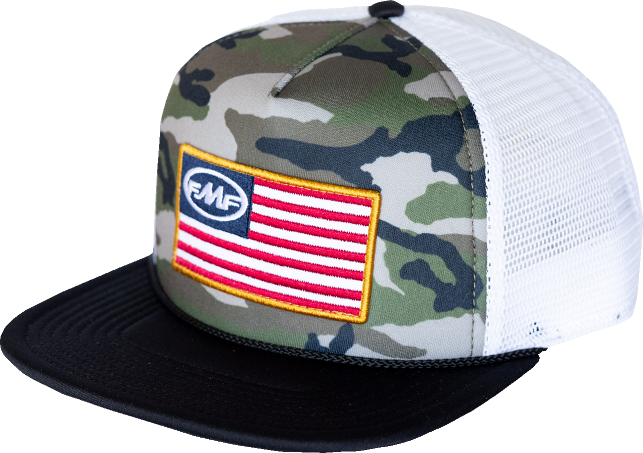 FMF Stars and Bars Hat - Camo SP21196911CAM
