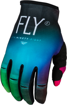 Youth Kinetic Prodigy Gloves Fuschia/Elec Blue/Hi Vis Ym