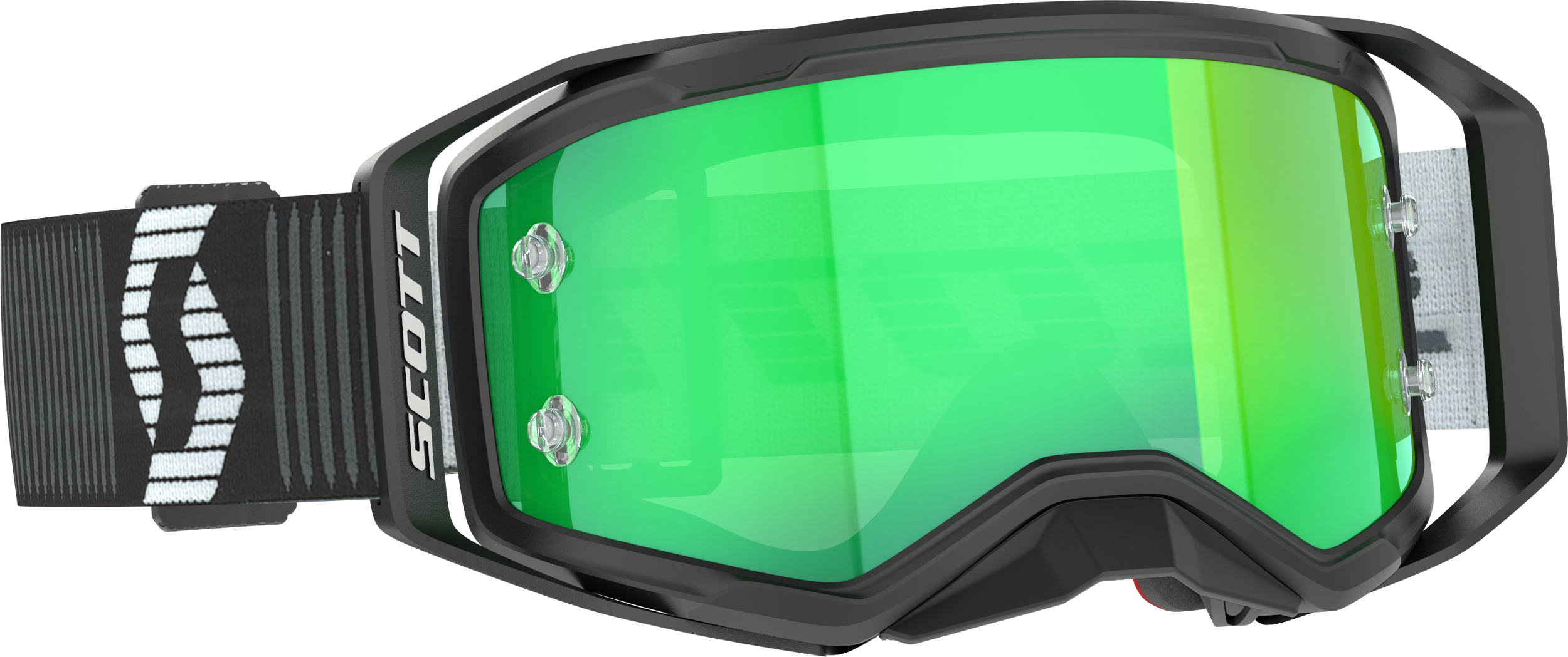 Prospect 2.0 Goggle Blk/Wht Green Chrm Works