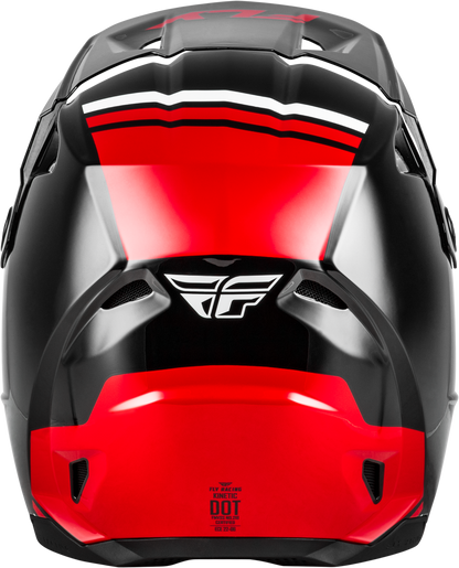 Kinetic Verdict Helmet Black/Red/White 2x