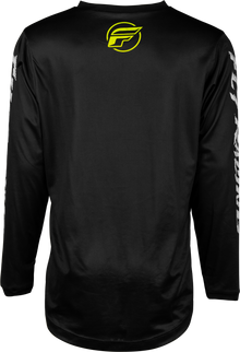 Youth F 16 Jersey Black/Neon Green/Light Grey Ym