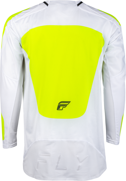 Evolution Dst Jersey White/Hi Vis Lg