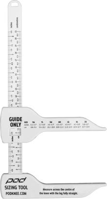 Knee Brace Sizing Tool (White)