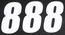 Number 8 White 6" 3/Pk