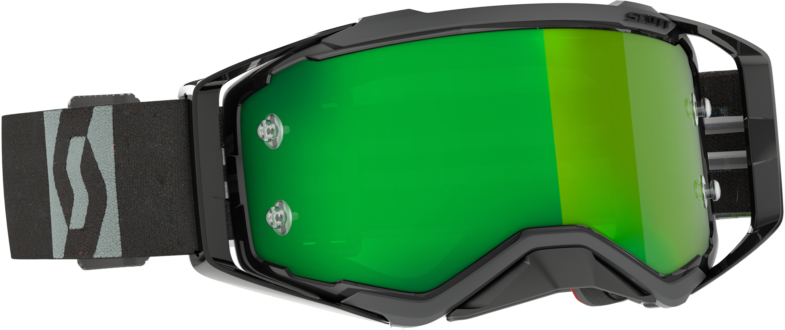 Prospect Goggle Black/Grey Green Chrome Works