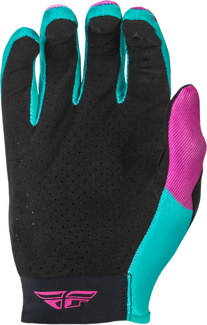 Women's Lite Gloves Pink/Turquoise Md