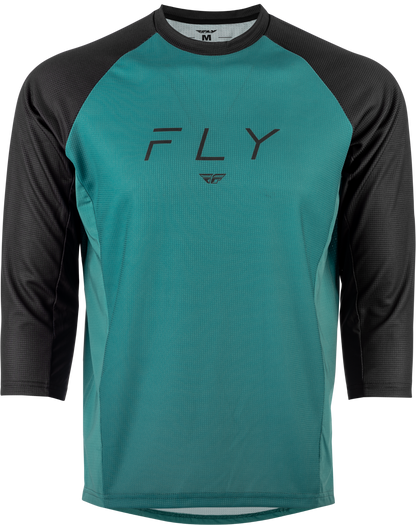 Ripa 3/4 Sleeve Jersey Evergreen/Black Xl