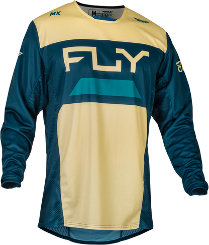 Kinetic Reload Jersey Ivory/Navy/Cobalt Md