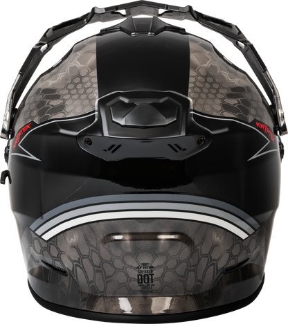 Trekker Cw Conceal Helmet Dual Shld Black/Grey/White Xl