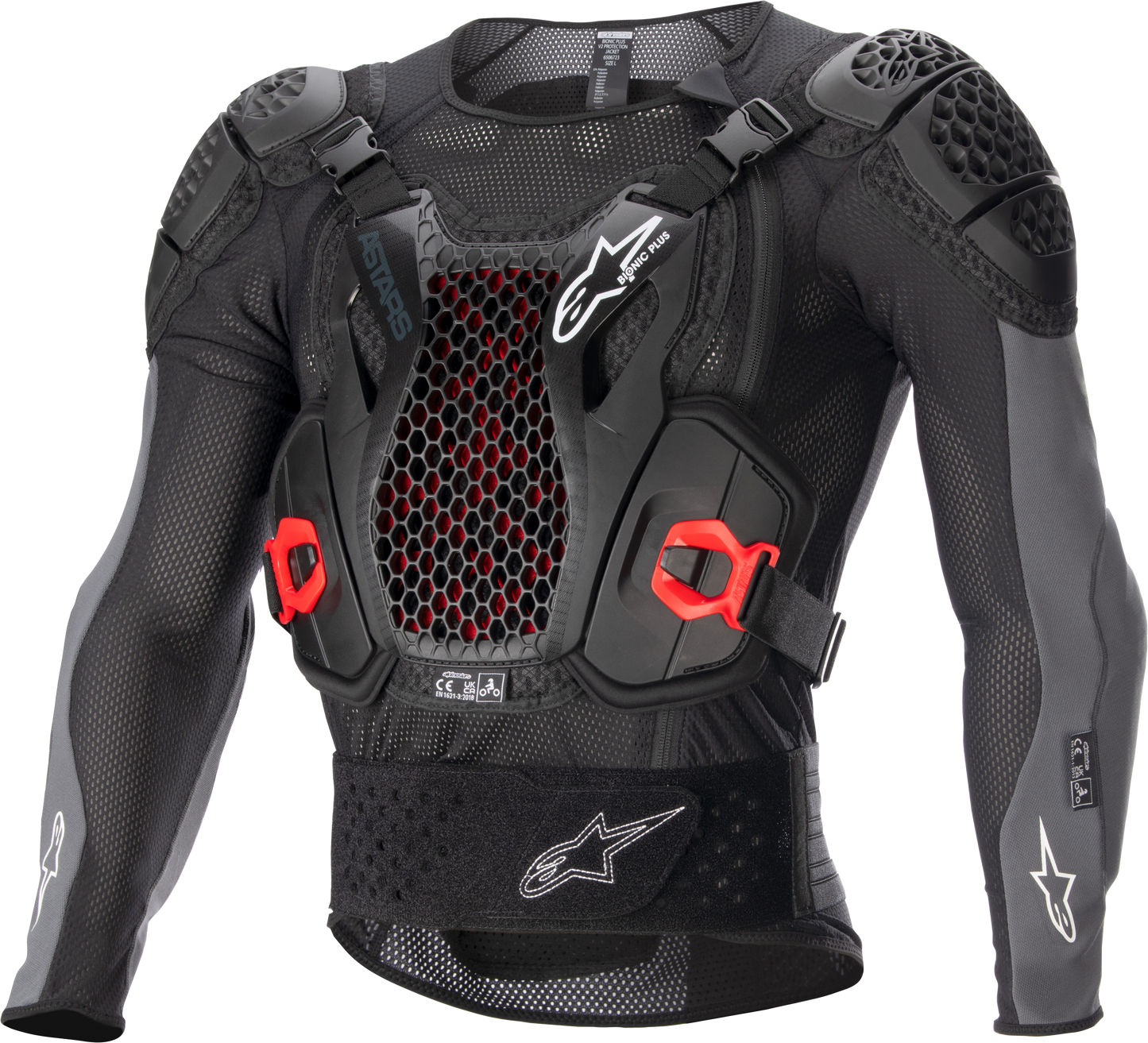 Bionic Plus V2 Protection Jacket Black/Anthracite/Red Sm