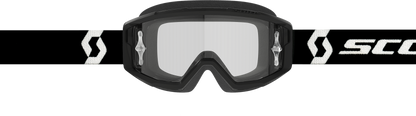 Primal Goggle Black/White Clear Works