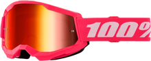 Strata 2 Goggle Pink Mirror Red Lens