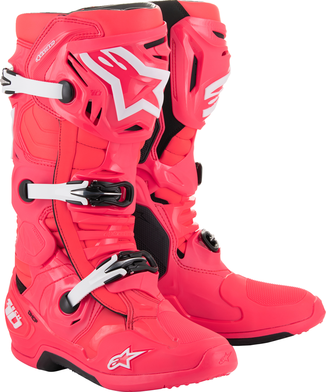 ALPINESTARS Tech 10 Boots - Diva Pink/White - US 13 / EU 48 2010020-3812-13