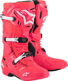 ALPINESTARS Tech 10 Boots - Diva Pink/White - US 13 / EU 48 2010020-3812-13
