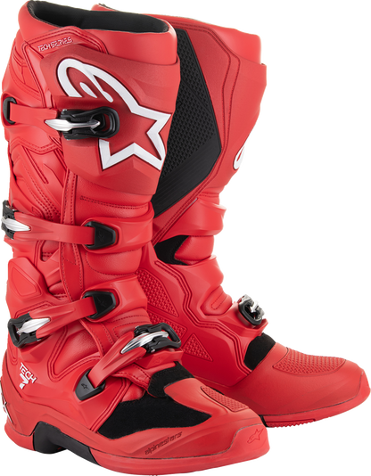 ALPINESTARS Tech 7 Boots - Bright Red - US 12 / EU 47 2012025-3010-12