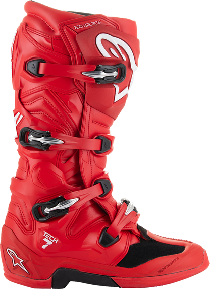 ALPINESTARS Tech 7 Boots - Bright Red - US 12 / EU 47 2012025-3010-12