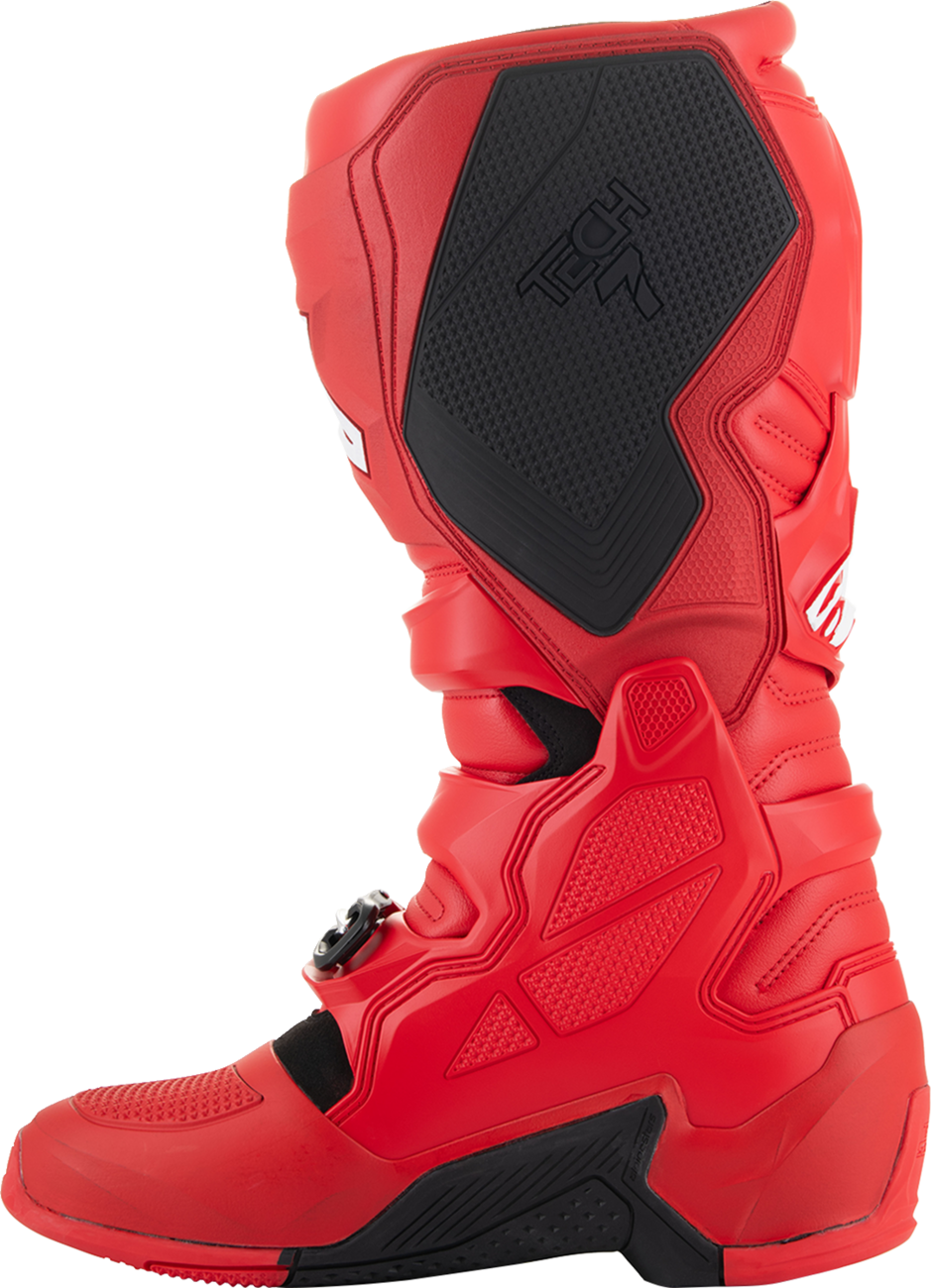 ALPINESTARS Tech 7 Boots - Bright Red - US 10 / EU 44.5 2012025-3010-10