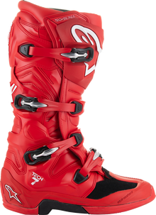 ALPINESTARS Tech 7 Boots - Bright Red - US 13 / EU 48 2012025-3010-13
