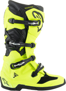 ALPINESTARS Tech 7 Boots - Fluorescent Yellow/Black - US 7 / EU 40.5 2012025-551-7