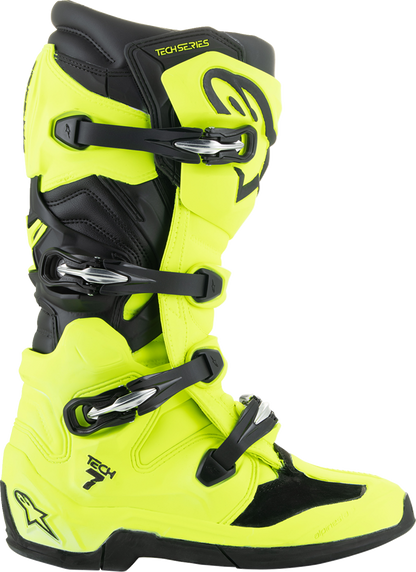 ALPINESTARS Tech 7 Boots - Fluorescent Yellow/Black - US 14 / EU 49.5 2012025-551-14