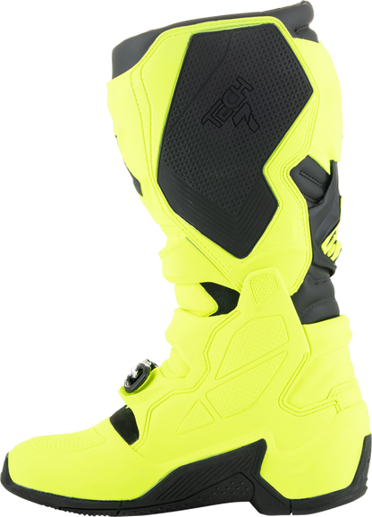 ALPINESTARS Tech 7 Boots - Fluorescent Yellow/Black - US 7 / EU 40.5 2012025-551-7