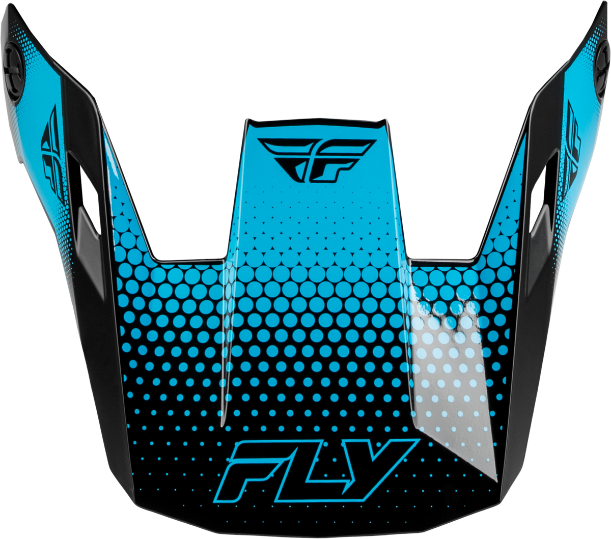 Rayce Sonar Helmet Visor Black/Electric Blue Ys Yl
