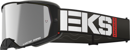 Lucid Caliber Goggle Black Silver Mirror Lens