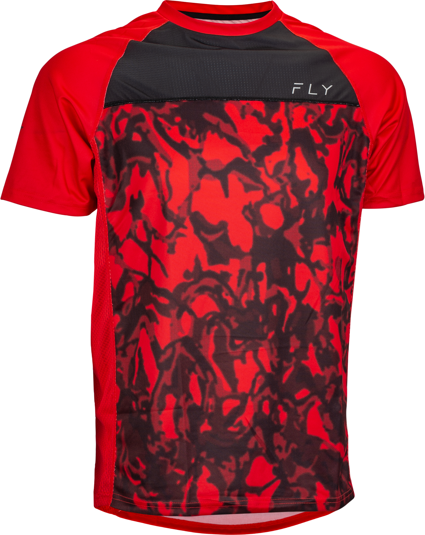 Super D Jersey Red Camo/Black Md