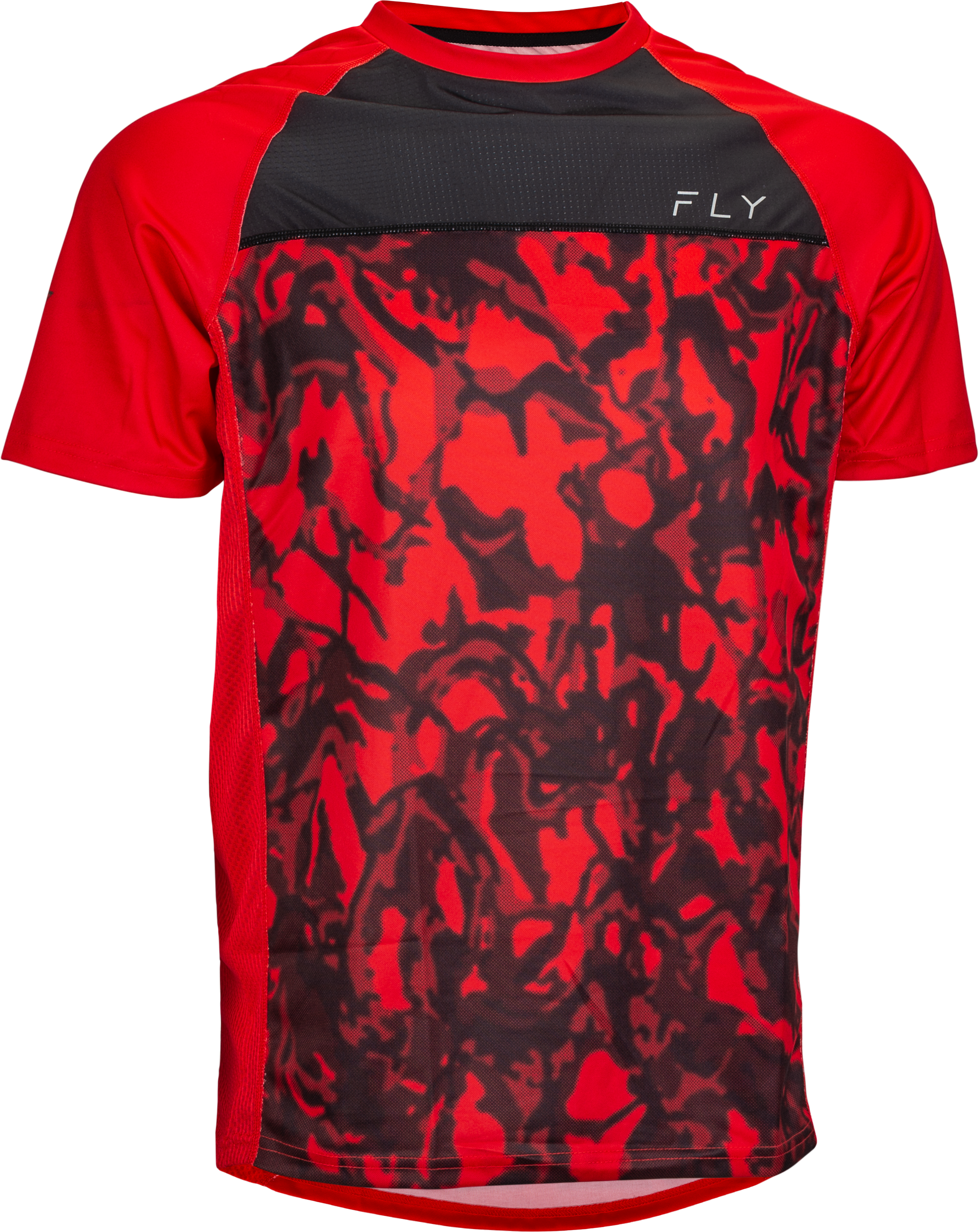 Super D Jersey Red Camo/Black Md