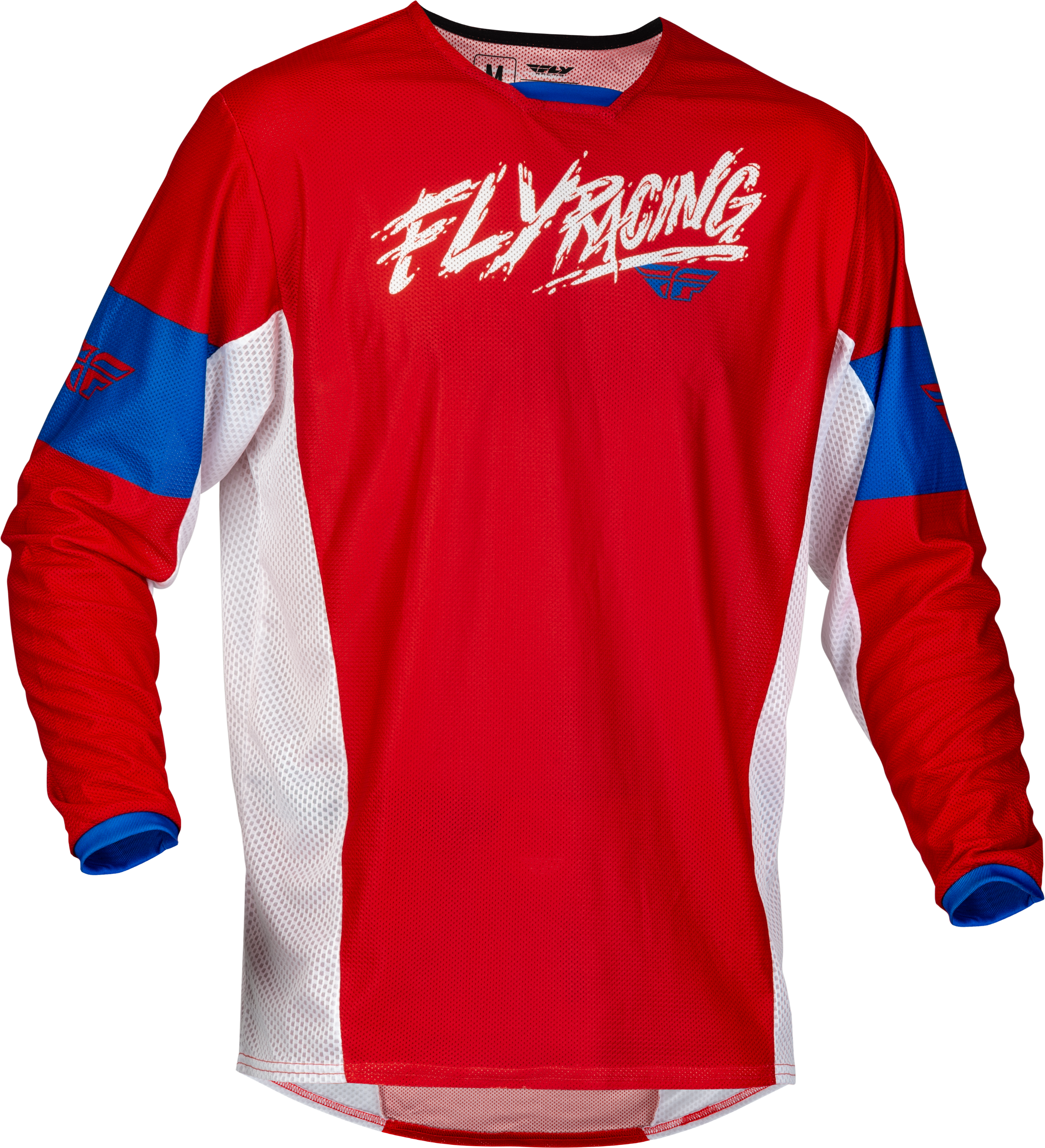Yth Kinetic Mesh Khaos Jersey Red/White/Blue Ym