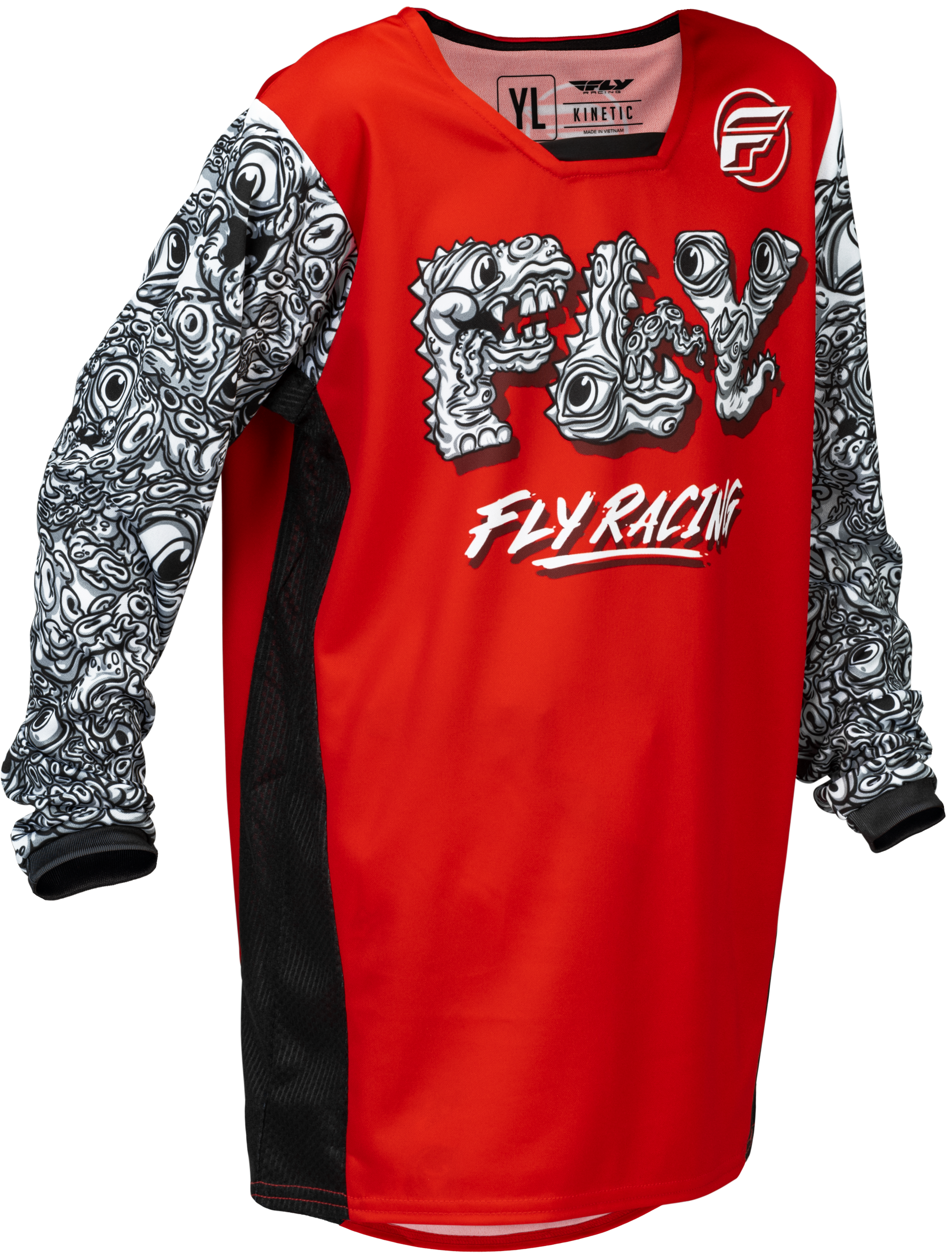Youth Kinetic Mutant Jersey Red/White/Black Yxl