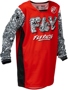 Youth Kinetic Mutant Jersey Red/White/Black Ys