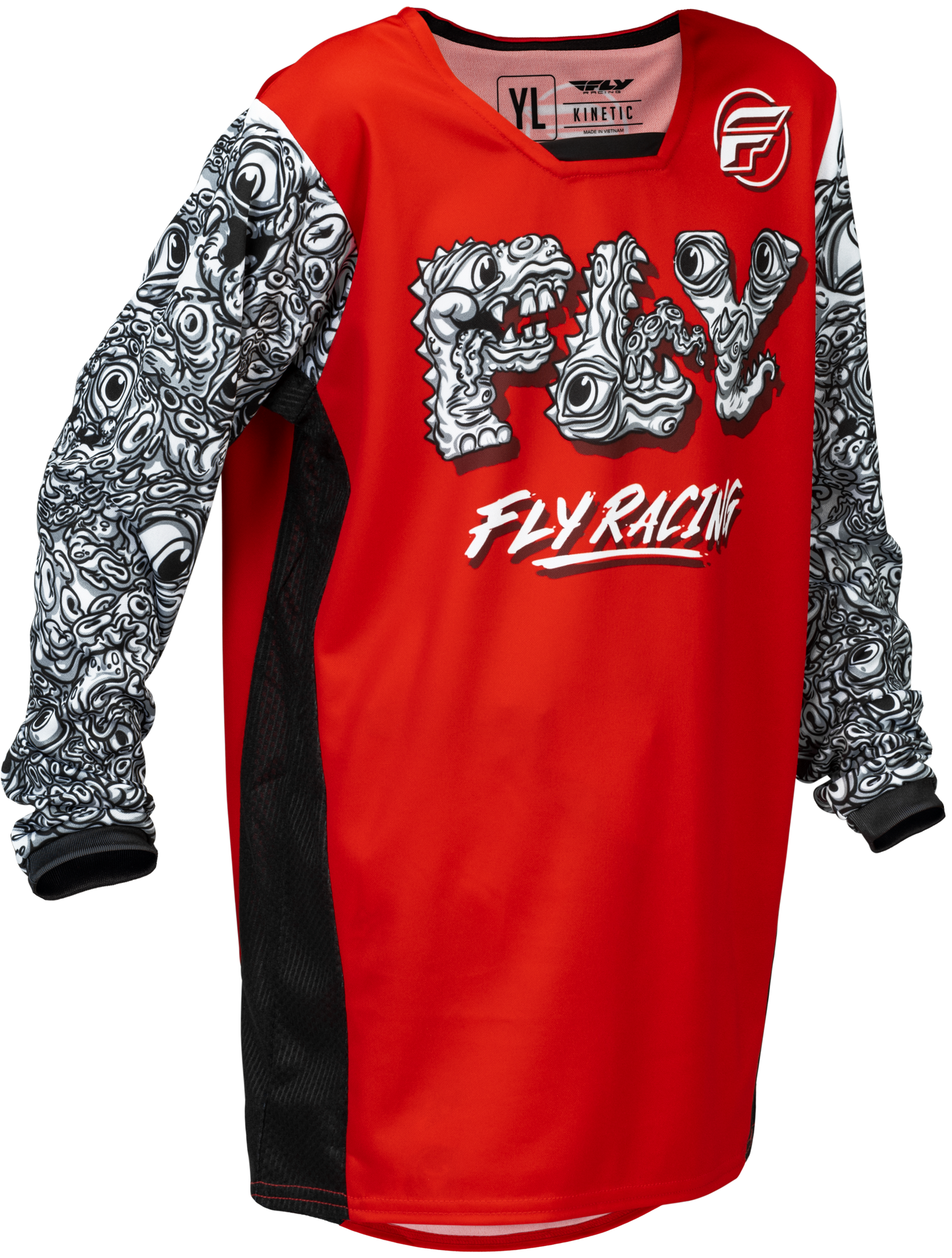 Youth Kinetic Mutant Jersey Red/White/Black Yl