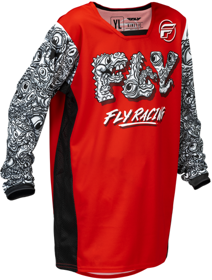 Youth Kinetic Mutant Jersey Red/White/Black Yl