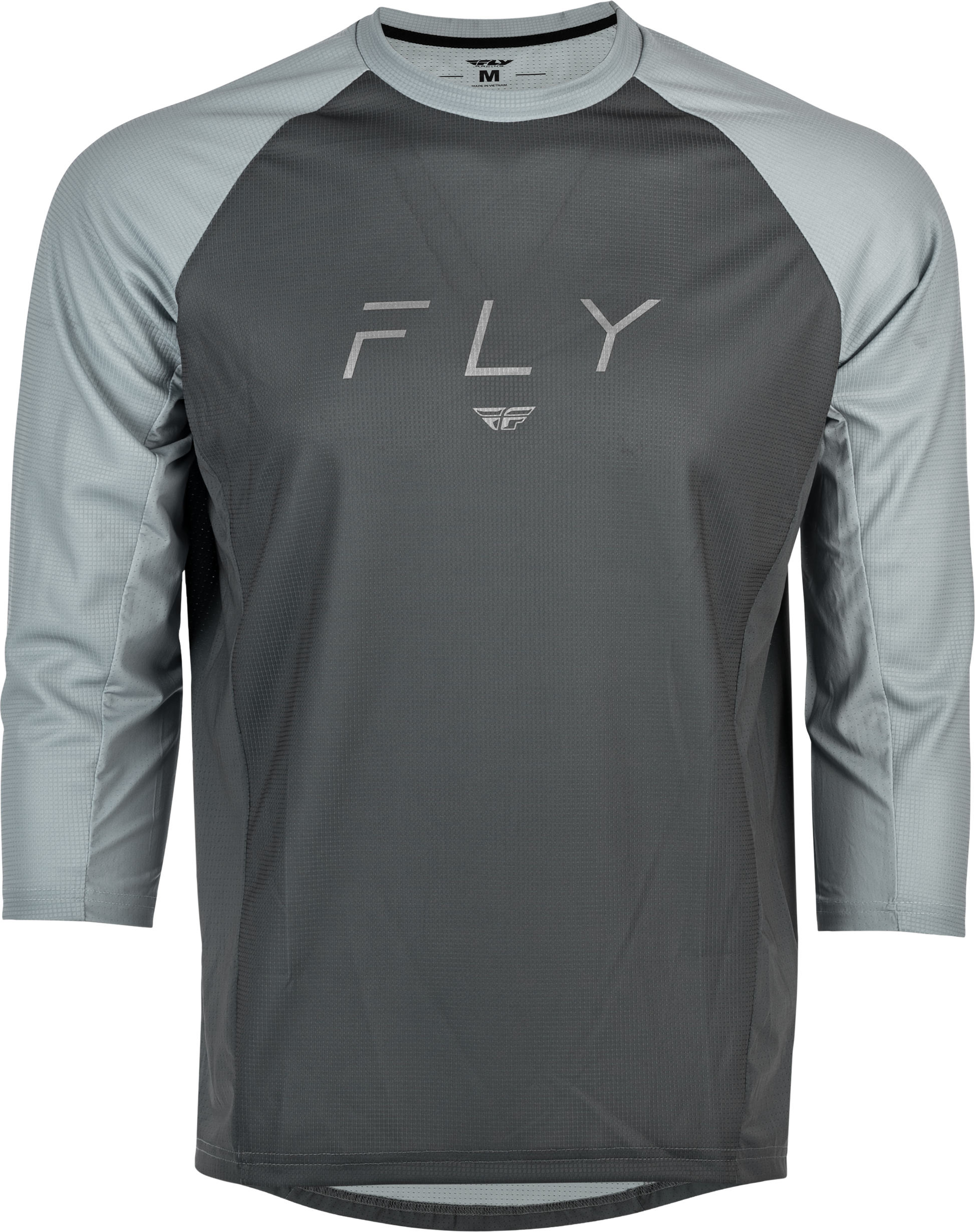 Ripa 3/4 Sleeve Jersey Grey/Light Grey Sm